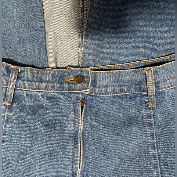 Forever WearAll Denim Skirt Size 15 Medium - Picture 4 of 5